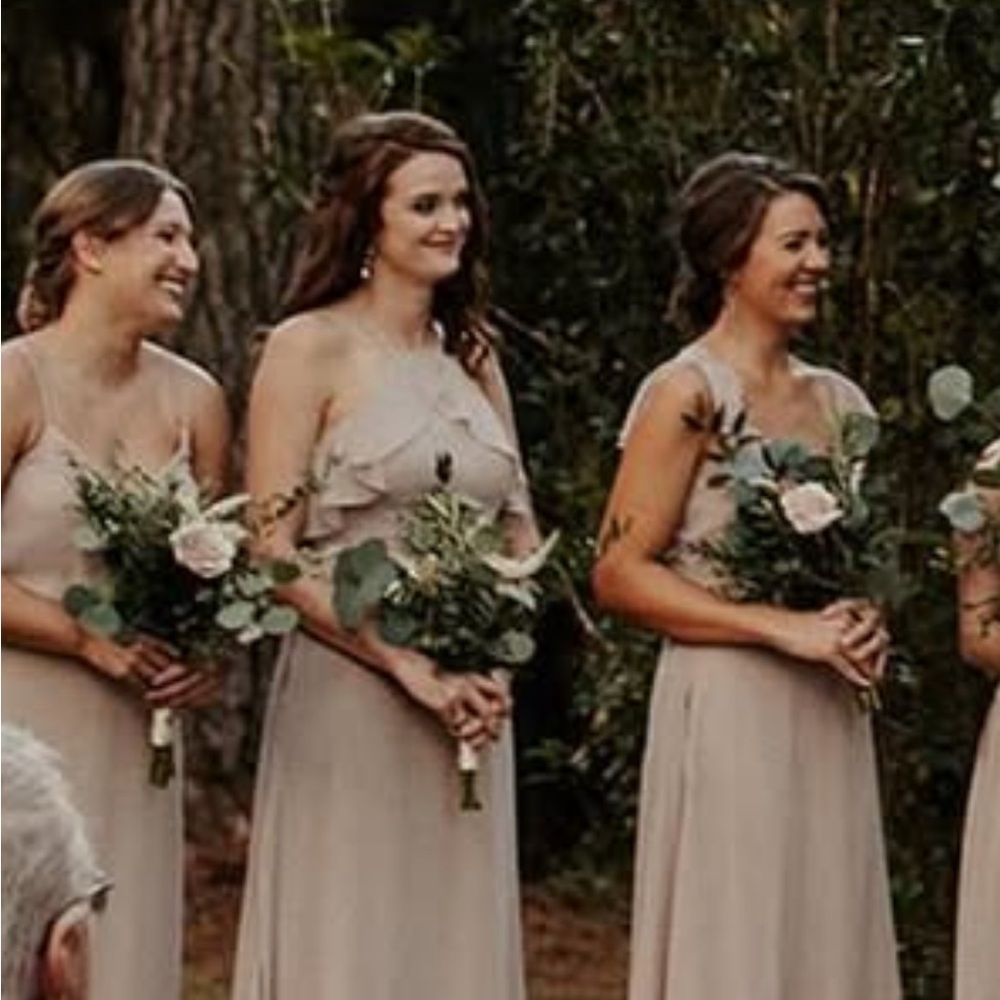 Birdy Grey taupe bridesmaid dress